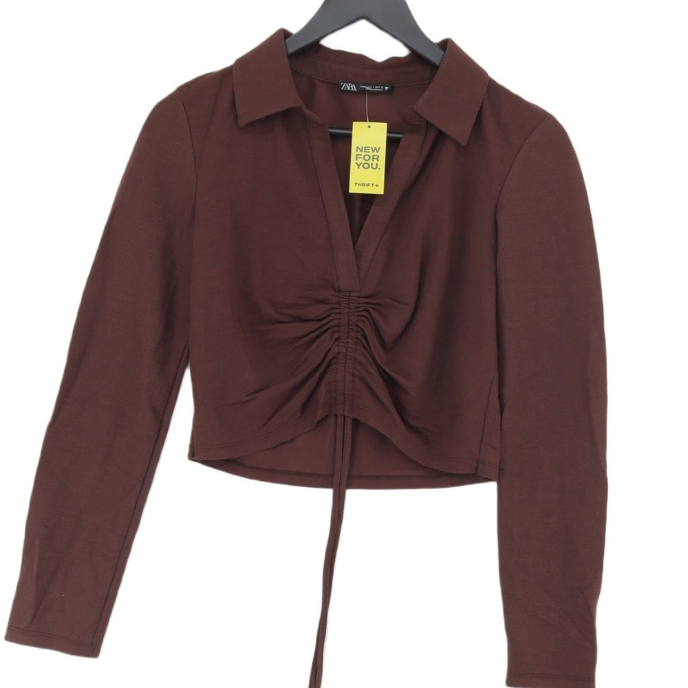 Zara - Brown Crop